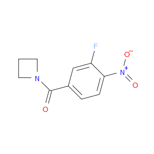 azetidin-1-yl(3-fluoro-4-nitrophenyl)methanone