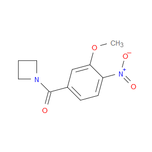 azetidin-1-yl(3-methoxy-4-nitrophenyl)methanone