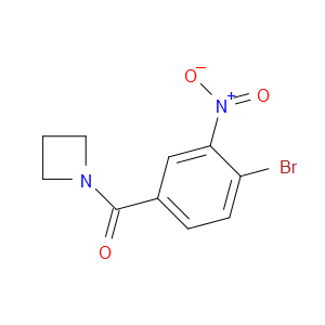 azetidin-1-yl(4-bromo-3-nitrophenyl)methanone