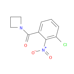 azetidin-1-yl(3-chloro-2-nitrophenyl)methanone