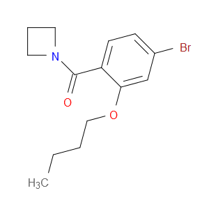 Methanone, 1-azetidinyl(4-bromo-2-butoxyphenyl)-