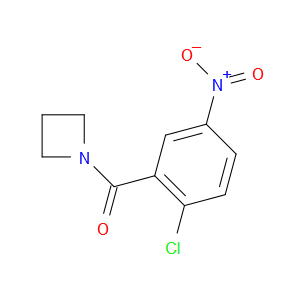 azetidin-1-yl(2-chloro-5-nitrophenyl)methanone