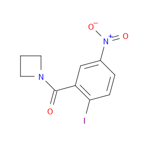 azetidin-1-yl(2-iodo-5-nitrophenyl)methanone