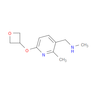 N,2-Dimethyl-6-(3-oxetanyloxy)-3-pyridinemethanamine