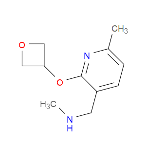 N,6-Dimethyl-2-(3-oxetanyloxy)-3-pyridinemethanamine