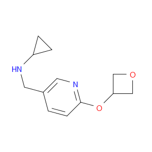 N-Cyclopropyl-6-(3-oxetanyloxy)-3-pyridinemethanamine