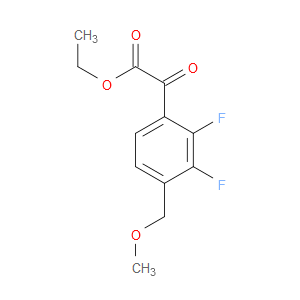 Ethyl 2,3-difluoro-4-(methoxymethyl)-α-oxobenzeneacetate