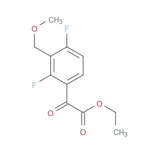 Ethyl 2,4-difluoro-3-(methoxymethyl)-α-oxobenzeneacetate