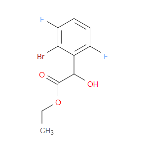 Ethyl 2-bromo-3,6-difluoro-α-hydroxybenzeneacetate