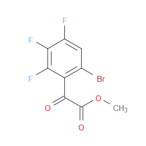 Methyl 6-bromo-2,3,4-trifluoro-α-oxobenzeneacetate