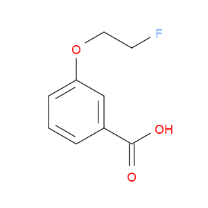 Benzoic acid, 3-(2-fluoroethoxy)-