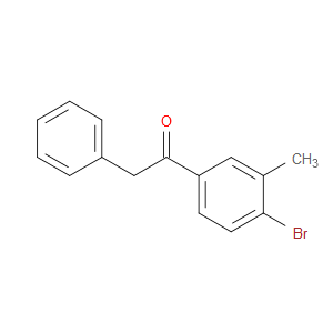 Ethanone, 1-(4-bromo-3-methylphenyl)-2-phenyl-