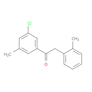 Ethanone, 1-(3-chloro-5-methylphenyl)-2-(2-methylphenyl)-