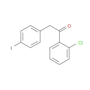 Ethanone, 1-(2-chlorophenyl)-2-(4-iodophenyl)-