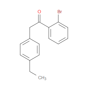 Ethanone, 1-(2-bromophenyl)-2-(4-ethylphenyl)-