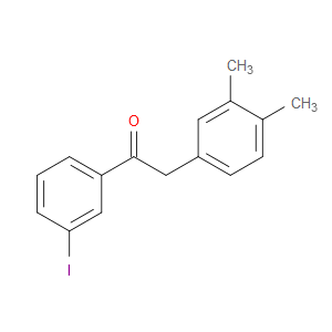 Ethanone, 2-(3,4-dimethylphenyl)-1-(3-iodophenyl)-