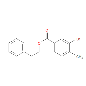 2-Phenylethyl 3-bromo-4-methylbenzoate