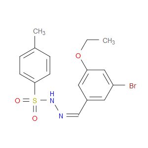 N'-(3-bromo-5-ethoxybenzylidene)-4-methylbenzenesulfonohydrazide