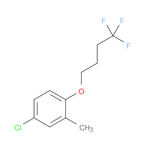 4-Chloro-2-methyl-1-(4,4,4-trifluorobutoxy)benzene