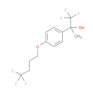 α-Methyl-4-(4,4,4-trifluorobutoxy)-α-(trifluoromethyl)benzenemethanol