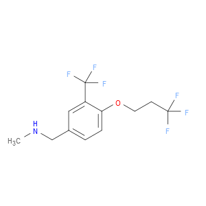 N-Methyl-3-(trifluoromethyl)-4-(3,3,3-trifluoropropoxy)benzenemethanamine