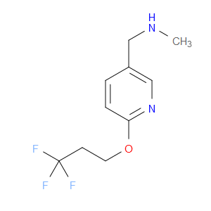 N-Methyl-6-(3,3,3-trifluoropropoxy)-3-pyridinemethanamine