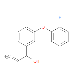 α-Ethenyl-3-(2-fluorophenoxy)benzenemethanol