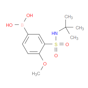N-tert-Butyl 5-borono-2-methoxybenzenesulfonamide