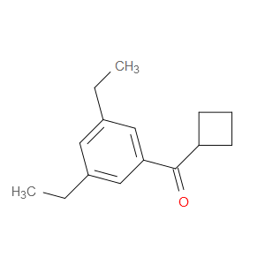 cyclobutyl(3,5-diethylphenyl)methanone
