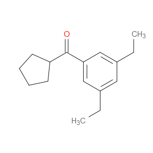 cyclopentyl(3,5-diethylphenyl)methanone