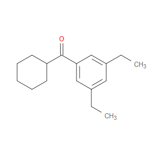 cyclohexyl(3,5-diethylphenyl)methanone