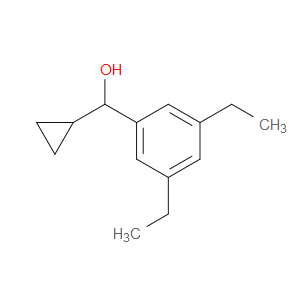 cyclopropyl(3,5-diethylphenyl)methanol