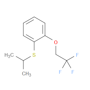 isopropyl(2-(2,2,2-trifluoroethoxy)phenyl)sulfane