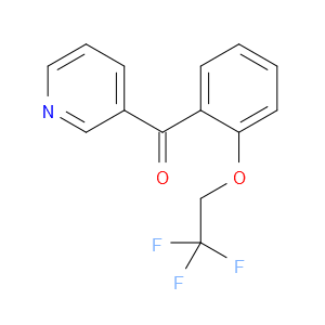 pyridin-3-yl(2-(2,2,2-trifluoroethoxy)phenyl)methanone