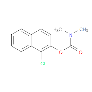 Carbamic acid, N,N-dimethyl-, 1-chloro-2-naphthalenyl ester