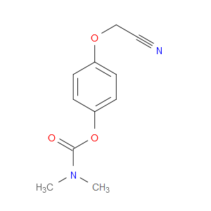 Carbamic acid, dimethyl-, 4-(cyanomethoxy)phenyl ester