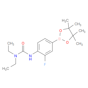 N,N-Diethyl-N'-[2-fluoro-4-(4,4,5,5-tetramethyl-1,3,2-dioxaborolan-2-yl)pheny...