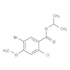 isopropyl 5-bromo-2-chloro-4-methoxybenzoate