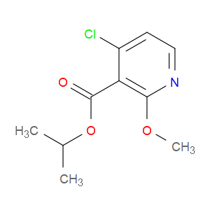 isopropyl 4-chloro-2-methoxynicotinate