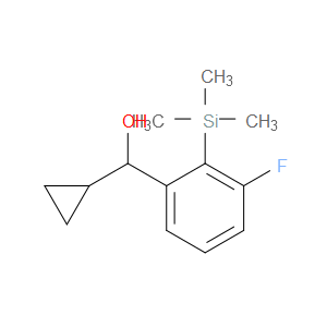 cyclopropyl(3-fluoro-2-(trimethylsilyl)phenyl)methanol