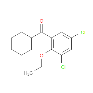 cyclohexyl(3,5-dichloro-2-ethoxyphenyl)methanone