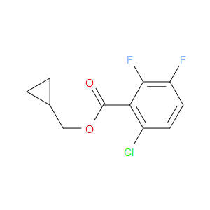cyclopropylmethyl 6-chloro-2,3-difluorobenzoate