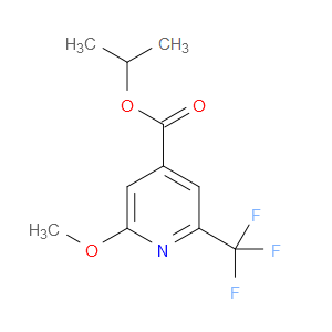 isopropyl 2-methoxy-6-(trifluoromethyl)isonicotinate