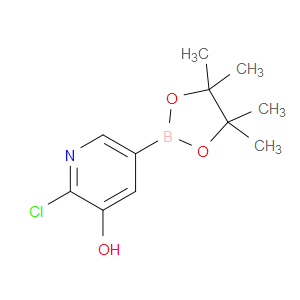 2-Chloro-5-(tetramethyl-1,3,2-dioxaborolan-2-yl)pyridin-3-ol