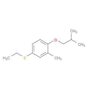 ethyl(4-isobutoxy-3-methylphenyl)sulfane