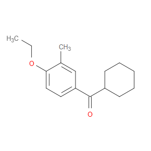 cyclohexyl(4-ethoxy-3-methylphenyl)methanone