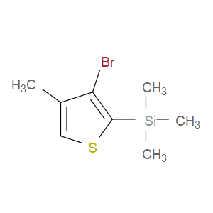 (3-bromo-4-methylthiophen-2-yl)trimethylsilane