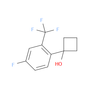 1-(4-fluoro-2-(trifluoromethyl)phenyl)cyclobutanol