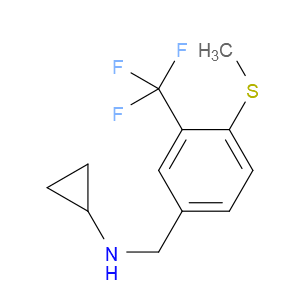 N-Cyclopropyl-4-(methylthio)-3-(trifluoromethyl)benzenemethanamine