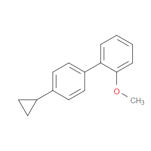 1,1'-Biphenyl, 4'-cyclopropyl-2-methoxy-